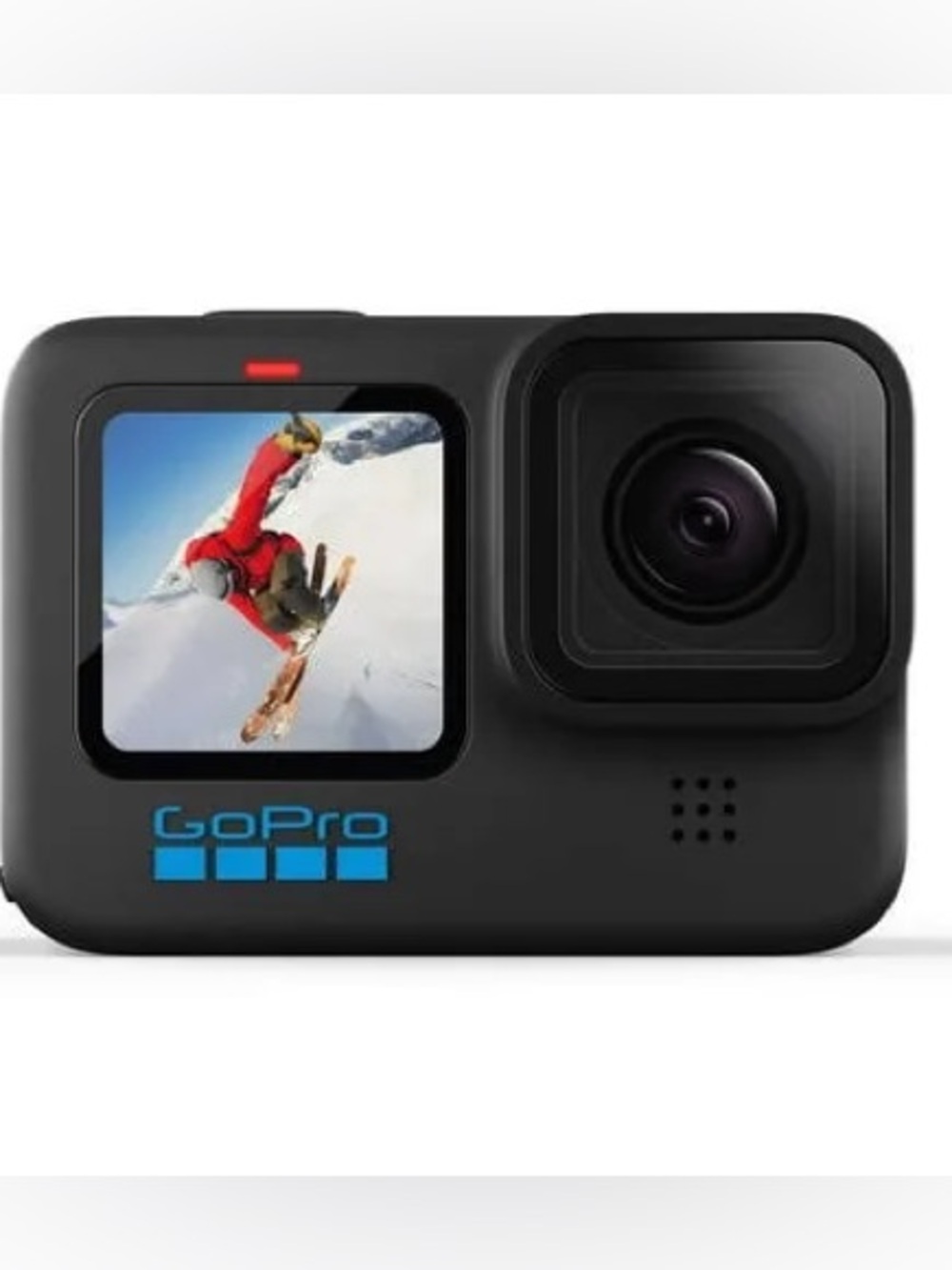 GoPro Hero 10 Black Action Camera with 4 GoPro batteries, battery charger + more